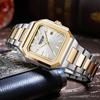 Supply Business Versatile Watch Men's Watch Square Calendar Waterproof Quartz Watch Fashion Men's Watch Business
