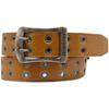 No [dickies] Grommet Double Pin Pu Leather Belt Ds0126c 03  Brown