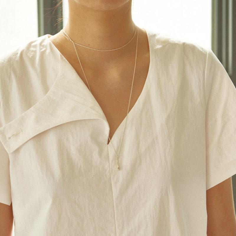 

FINNLEE REST IN CITY 20 NECKLACE - PEARL GOLD