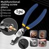 Chrome Vanadium Steel Sliding Screw Pliers Multifunctional Stripping Cutting Crimping Terminals Plier Damaged Screw Removal Tool