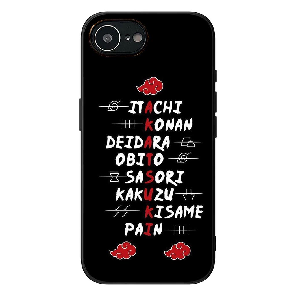 Itachi Uchiha Akatsuki Narutos Protective Cover for Samsung Galaxy S25 Edge S24 S23 FE Plus Ultra A16 A15 A55 A57 5G Phone Case