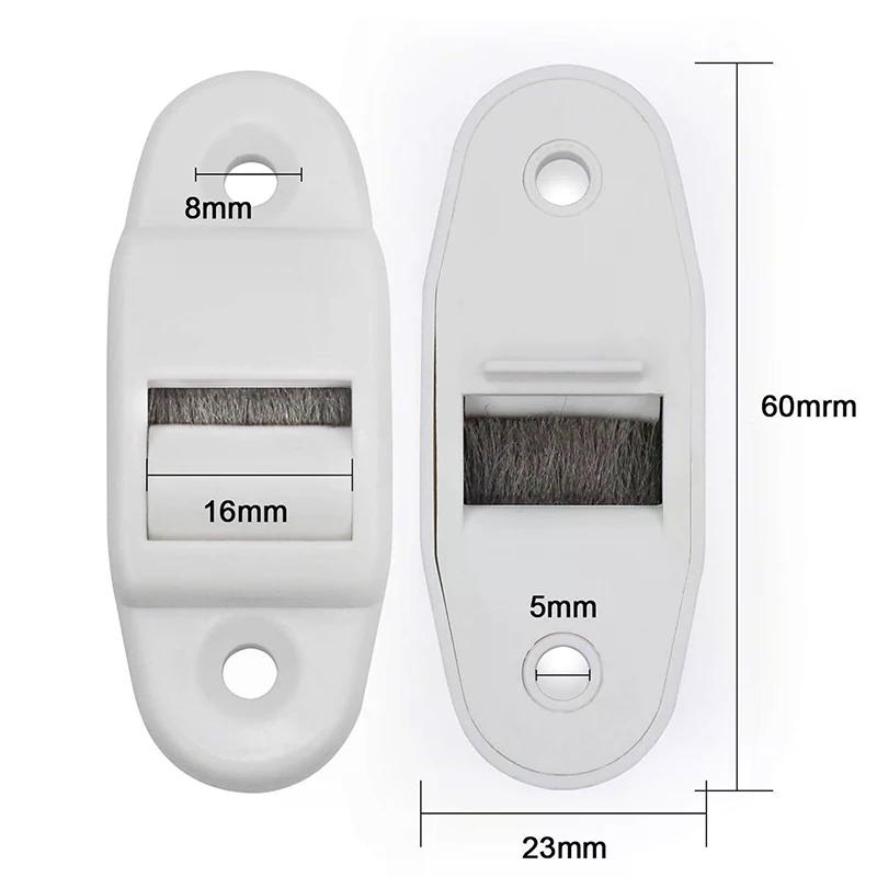 2/4/10Pcs Belt Guide Roller Shutter Belt Guide With Roller And Brush Roller Blind Belt Guide(Roll Up To 23mm Belt Width)