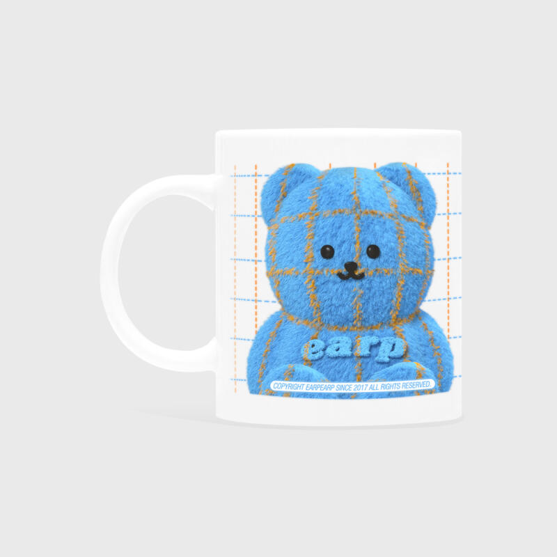GRID FUR COVY-BLUE (Mug) mug