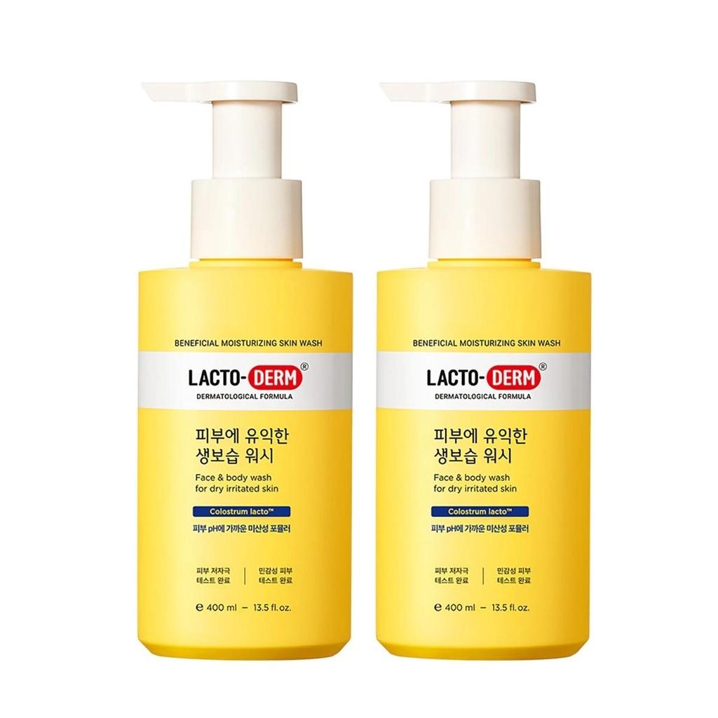 Lactoderm Body Wash 400ml X 2 ea