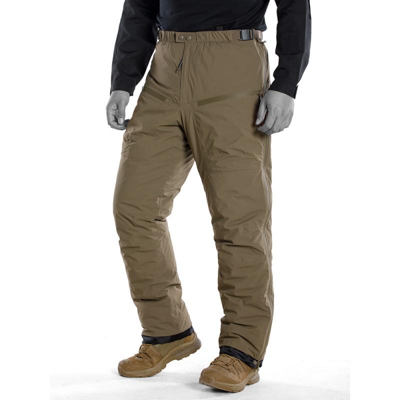 Mens Winter Thick Insulated Outdoor Pants Waterproof Full-Zip Camo Tactical Trousers Hiking Skiing
