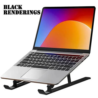 Tragbarer Laptopständer Stützfuß Notebookständer für Macbook Pro Laptoptisch Computer Laptop-Halter Kühlhalterung Erhöhung