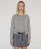 AVAM HOME Label Button Knit Cardigan Gray