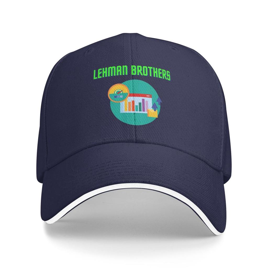 Unisex Baseball Hats Lehman Brothers Logo Outdoor Streetwear Summer Sports Baseball Caps Hip Hop Cap Casquette Hats