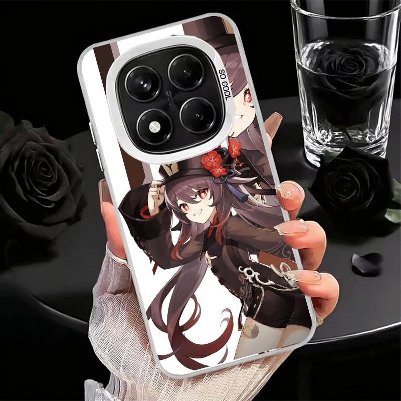 Genshin Impact Desgin Soft Phone Case for Xiaomi Redmi Note 13 14 15 Pro Plus 12S 12 11S 11 11T 10S 10 Shockproof Cover Back She