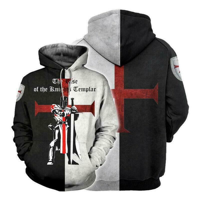 Templar Knights Unisex Cosplay 3d Print Pullover Casual Sweater Sweatshirt Top