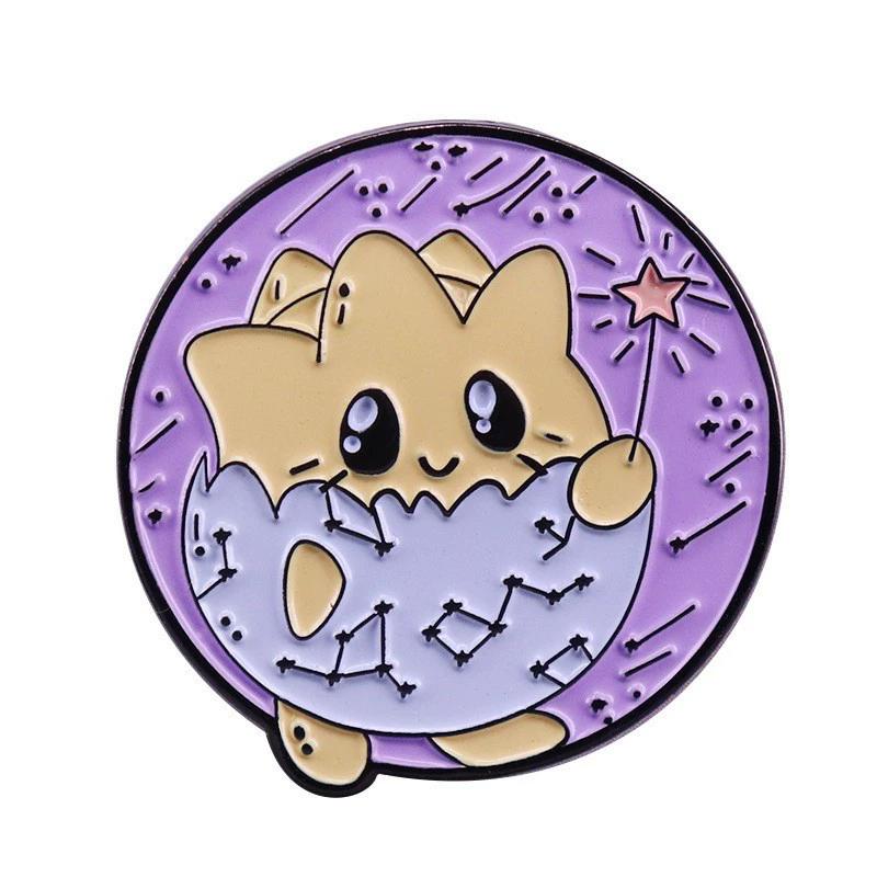 Japanese Anime Game Pokemon Briefcase Badges Soft Enamel Pin Men Badges Lapel Pins for Backpack Brooches On Clothes Accessories
