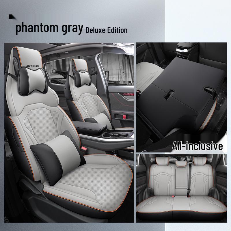 LTCS Jietu Dasheng Sports Leather Car Seat Cover: Fashionable, Year-Round Cushion