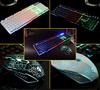   Backlight Usb Ergonomic Gaming Keyboard and Mouse Set for PC Laptop