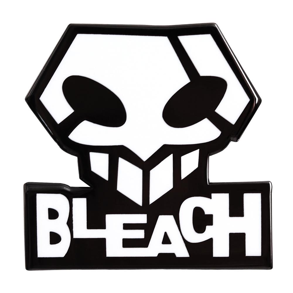 Брошь с логотипом аниме «Блич»: Уникальный косплей-значок в стиле манги на Хэллоуин