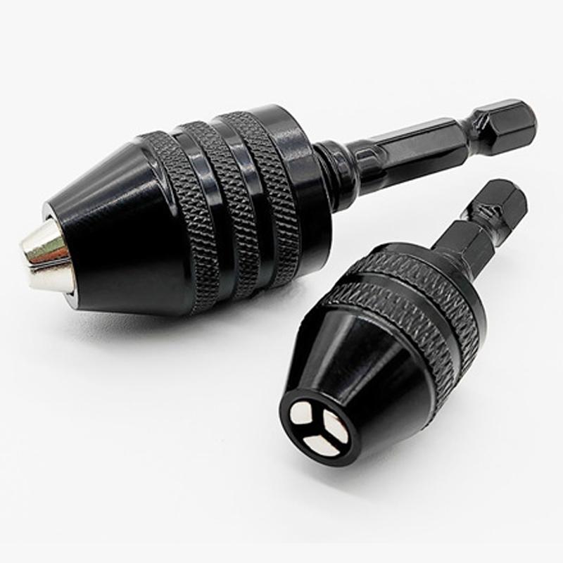 Elektrischer Schleifer Bohrfutter Schnellwechsel Sechskantschaft Dreibackenfutter Zubehör