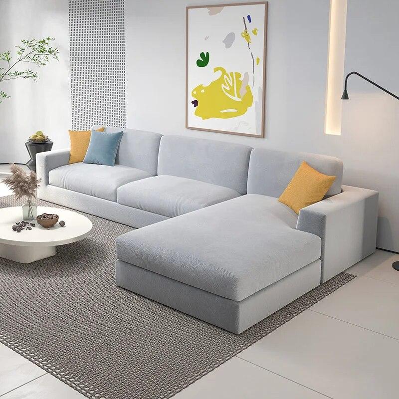 Soft Velvet Sofa Cover High Stretch Sofa Cushion Cover Living Room Spandex Sofa Seat Couch Cover for Home L-shape Sofa Slipcover