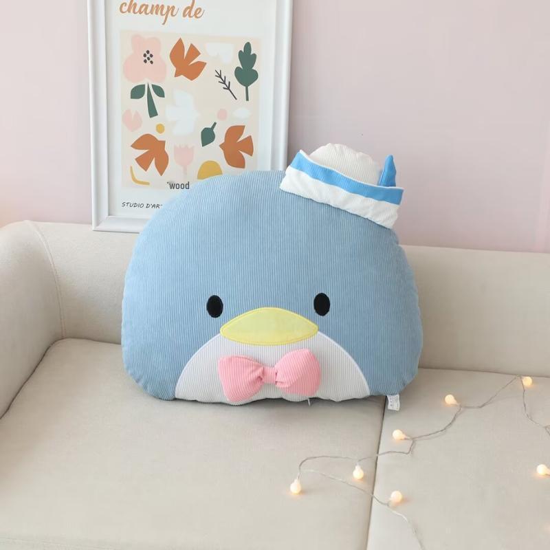 Cute Cinnamoroll & Pompompurin Plush Pillow Headrest for Car/Home