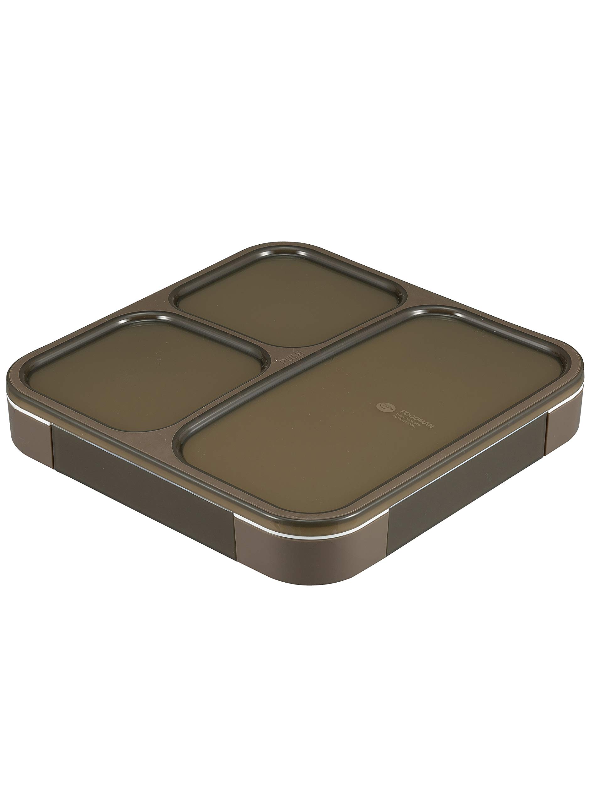 

CB Japan Ash Brown Slim Foodman Bento Box, 800ml, DSK