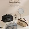 Breathable Mesh Makeup & Toiletry Bag - Portable, Large Capacity for Travel