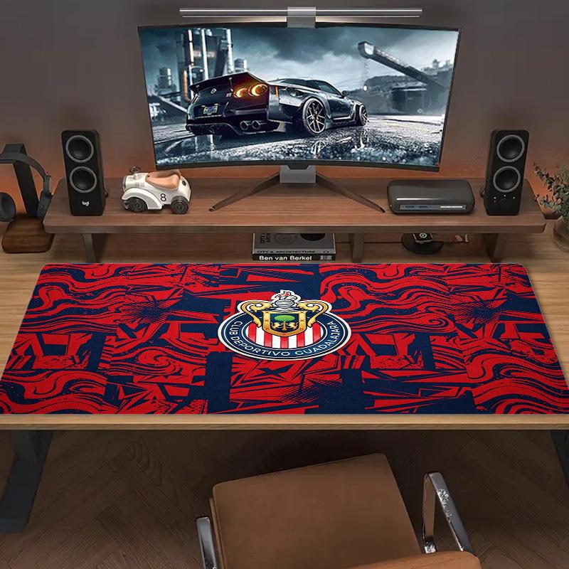 Chivas Guadalajara Color Mouse Pad Large Gaming Table Cushion Non-slip Laptop Tablet Big Mousepad XXL Mat Mini PC Playmat With Lock edge