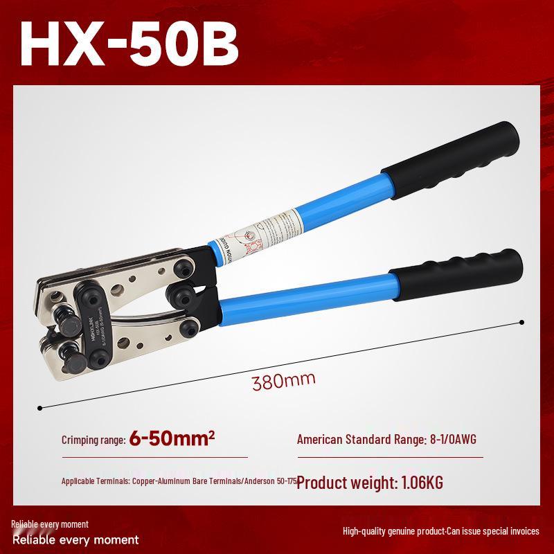 Premium Crimping Pliers for Anderson Copper Nose and SC/JG/UT/OT Terminals