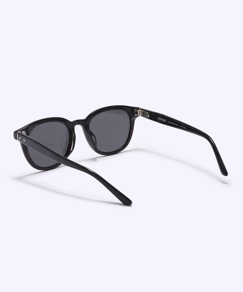 Alloaiweeo [Silverbite] Sbs1604 1818G Flat Bar Soft Square Tortoise Sunglasses