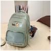 New high-value, fresh, sweet and cute animal backpack, lightweight spring outing for junior and high school students, and large-capacity backpack.