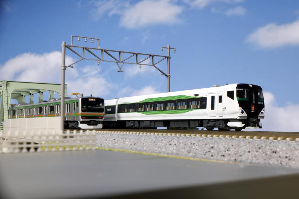 KATO N Gauge E257 Series 5500 Set Model Train "Kusatsu/Shima/Akagi" 5-Car 10-1884