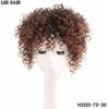 MERISIHAIR Short Hair Afro Kinky Curly Wig For Black Women Cosplay Synthetic Natural Wigs African Glueless HeatResistant