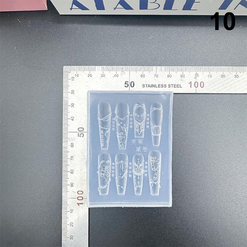 

Торт Крем Юбка Бант Лента 3D Акриловая Форма Украшения для Нейл-арта Дизайн Своими Руками Силиконовая Форма для Нейл-арта Шаблон для Нейл-шармов 10