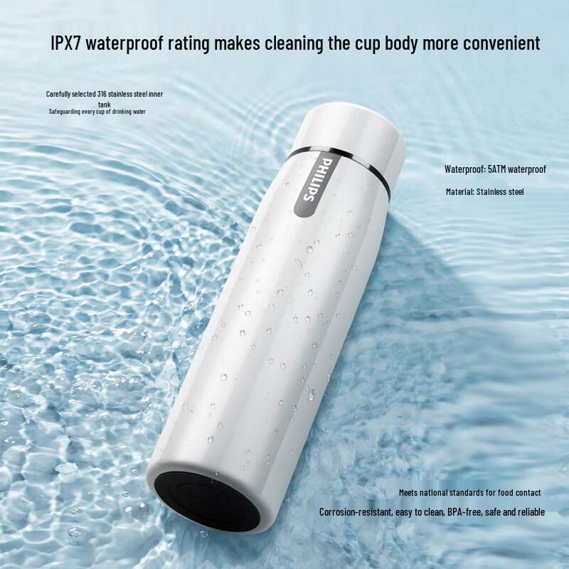 Philips Electric Toothbrush & Thermos Set with Tote Bag