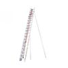 Qianxingbao 3-Section Aluminum Telescopic Fire Escape Ladder