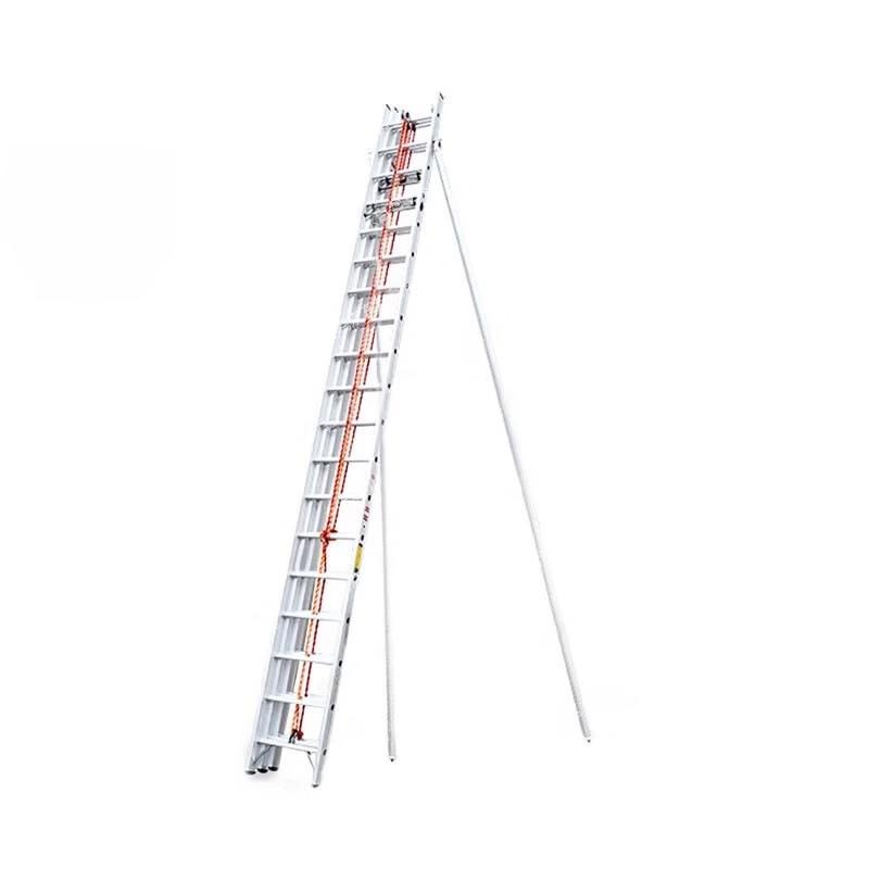 Qianxingbao 3-Section Aluminum Telescopic Fire Escape Ladder