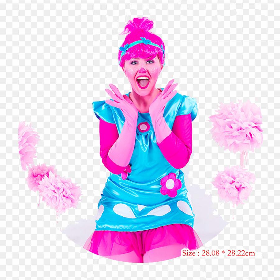 Costume Party Iron On Heat Transfer Printing Vinyl Patches Sticker for Clothes DIY Appliques Washable Patches