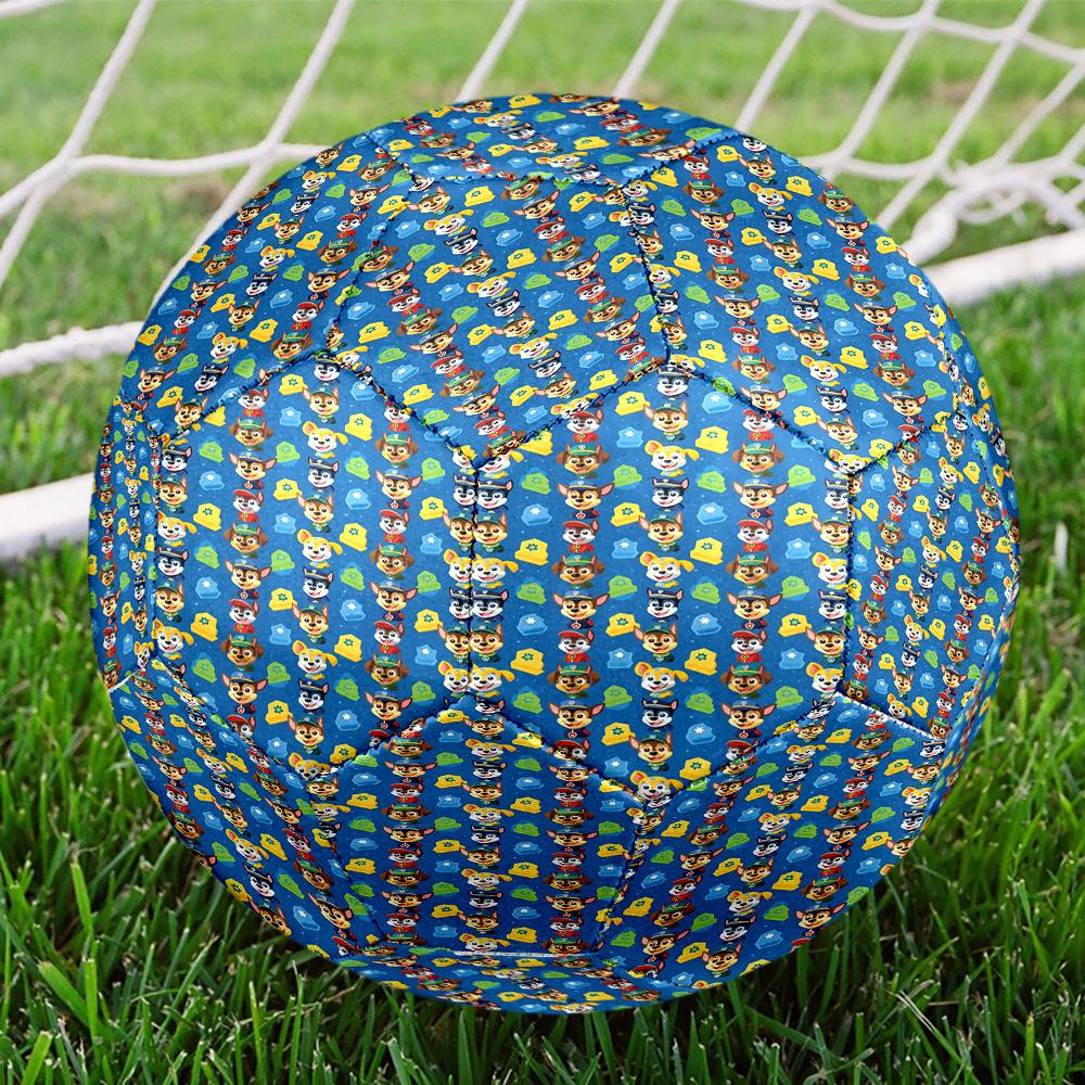 PAW Patrol Print Size 5 Soccer Ball, Standard Match Football for Sports Game and Team Practice, Ideal Gift for Soccer Fans