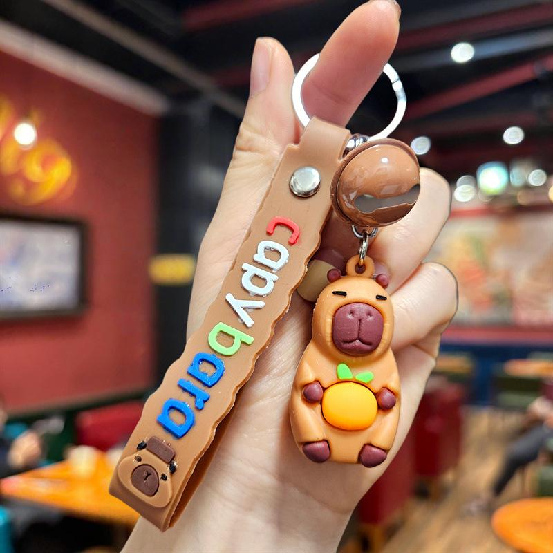 Cartoon Keychain Pendant, Wooden Stick Figure, Key Chain, Blind Box, Tide Play Pendant.