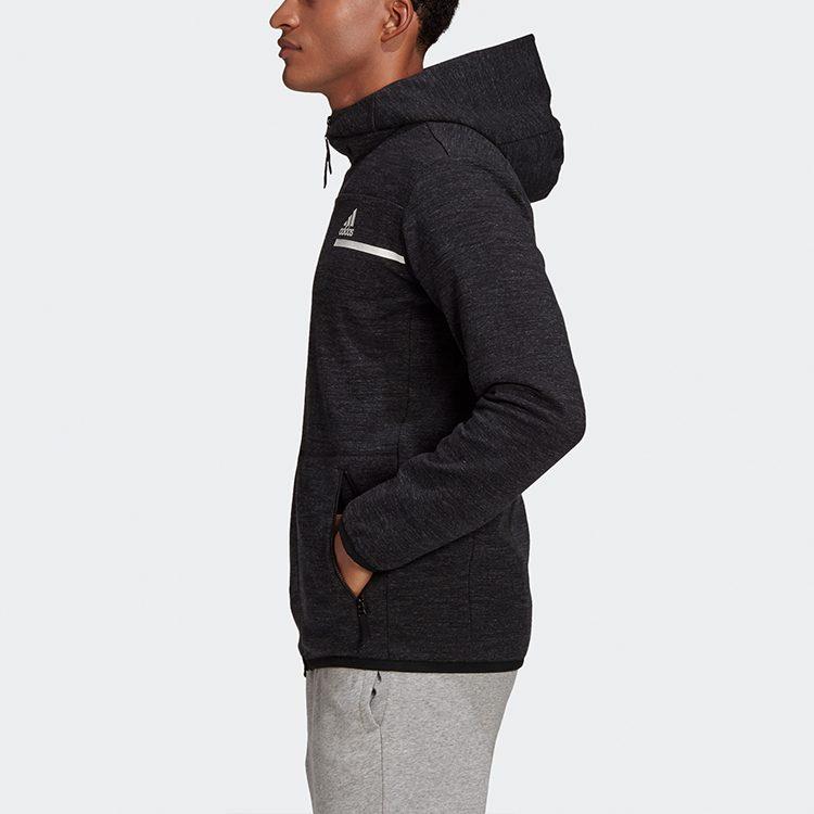 Adidas Z.N.E Jackets Men's Black Hooded Moderate Other GU2077