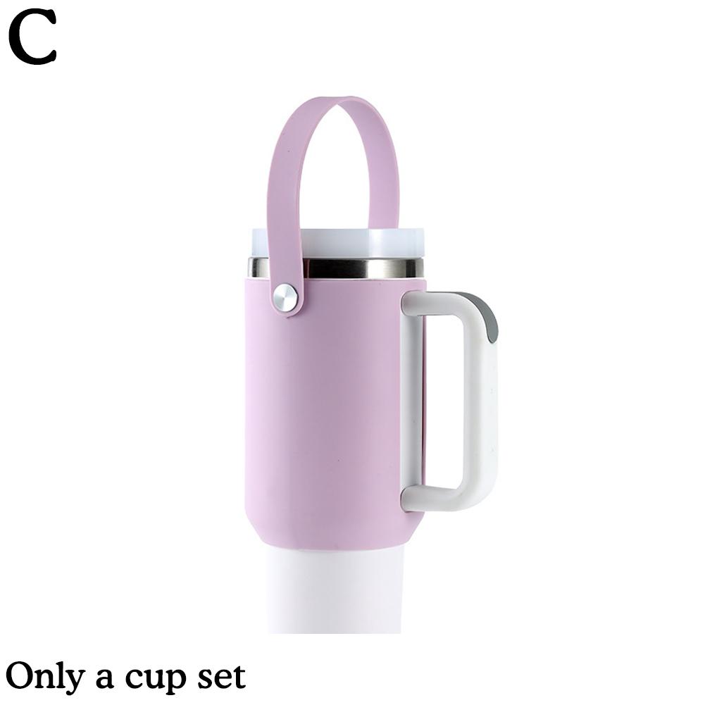 

Защитный чехол для бутылки с водой, сумка для переноски с переносной ручкой, многоразовая, для Stanley, аксессуары для стакана 40 унций, держатель для стакана