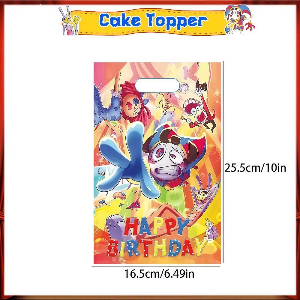 Amazing Birthday Decorations Digitaled Circus Tableware Plate Cup Napkin for Kids Party Photo Props Baby Shower Party Supplies F