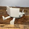 News Reading Scroll Companion -3D Printed Unique Toilet Paper Holder, Adding Fun To Your Bathroom, Suitable for Office Bathrooms