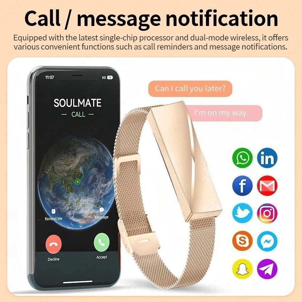 SACOSDING New Fashion Smart Watch Women Men Couple Interaction Smart Band Heart Rate Sleep Monitor Bracelet 170 Sport Mode Smartwatch