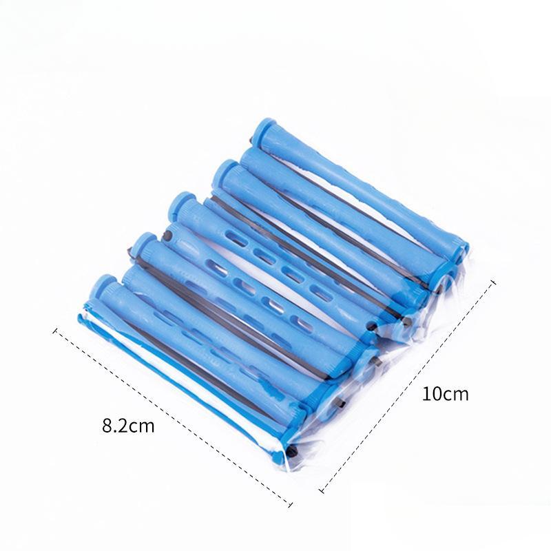 10pcs Hair Cold Roller Heatless Curling Curlers Hair Heatless Curling Rods Magic Hair Curlers Without Heat Wave Curly Perm Rods
