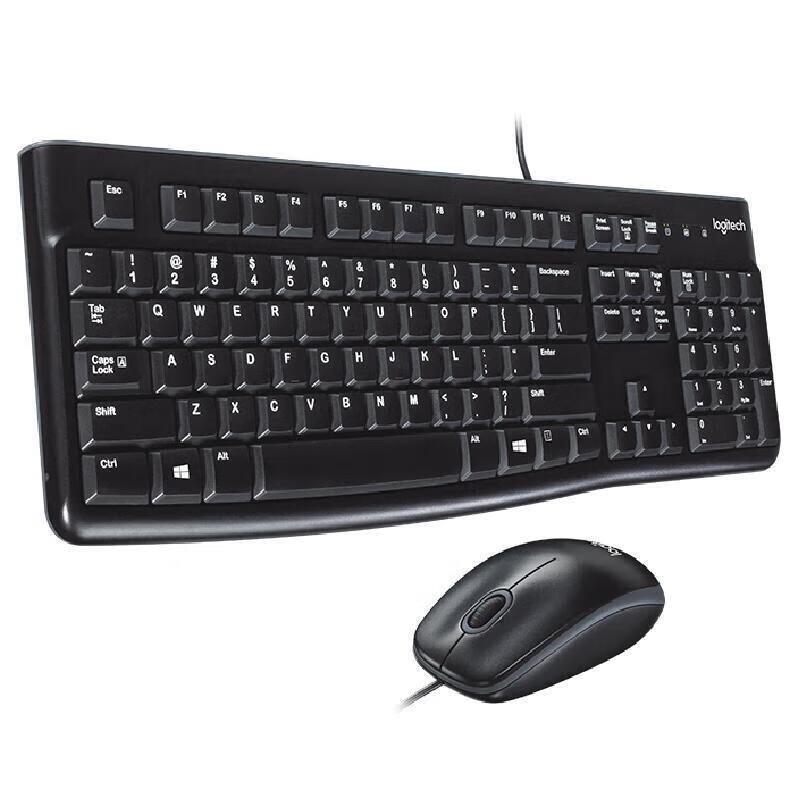 

Logitech MK120 Wired Keyboard and Mouse Combo