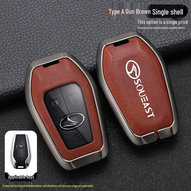 Southeast DX7 Key Case for DX3/DX5/A5 with Metal Shell and Buckle Design for Men