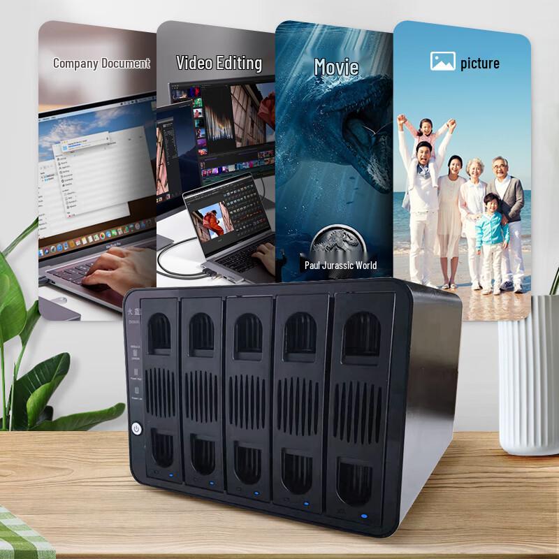 Hoodblue DS5030 5-Bay RAID Disk Array Enclosure