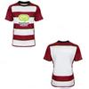 Wigan Warriors Football T-shirt - Fan Edition, 3D Printed Sweat-absorbent Quick-drying Sports Shirt, Suitable for Both Adults and Children