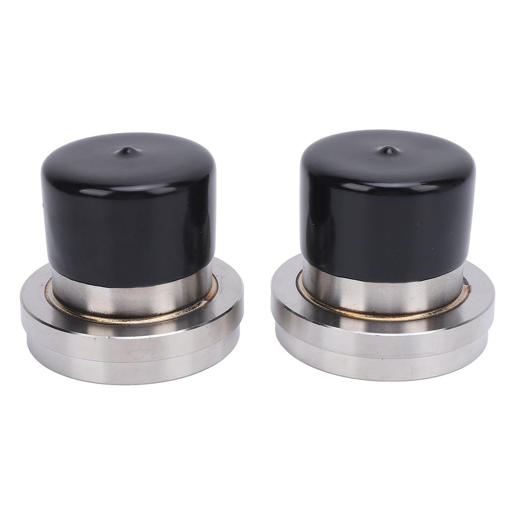 2Pcs Boat Trailer Bearing Protectors with Covers 2.717in Diameter Stainless Steel Wheel Center Grease Cover