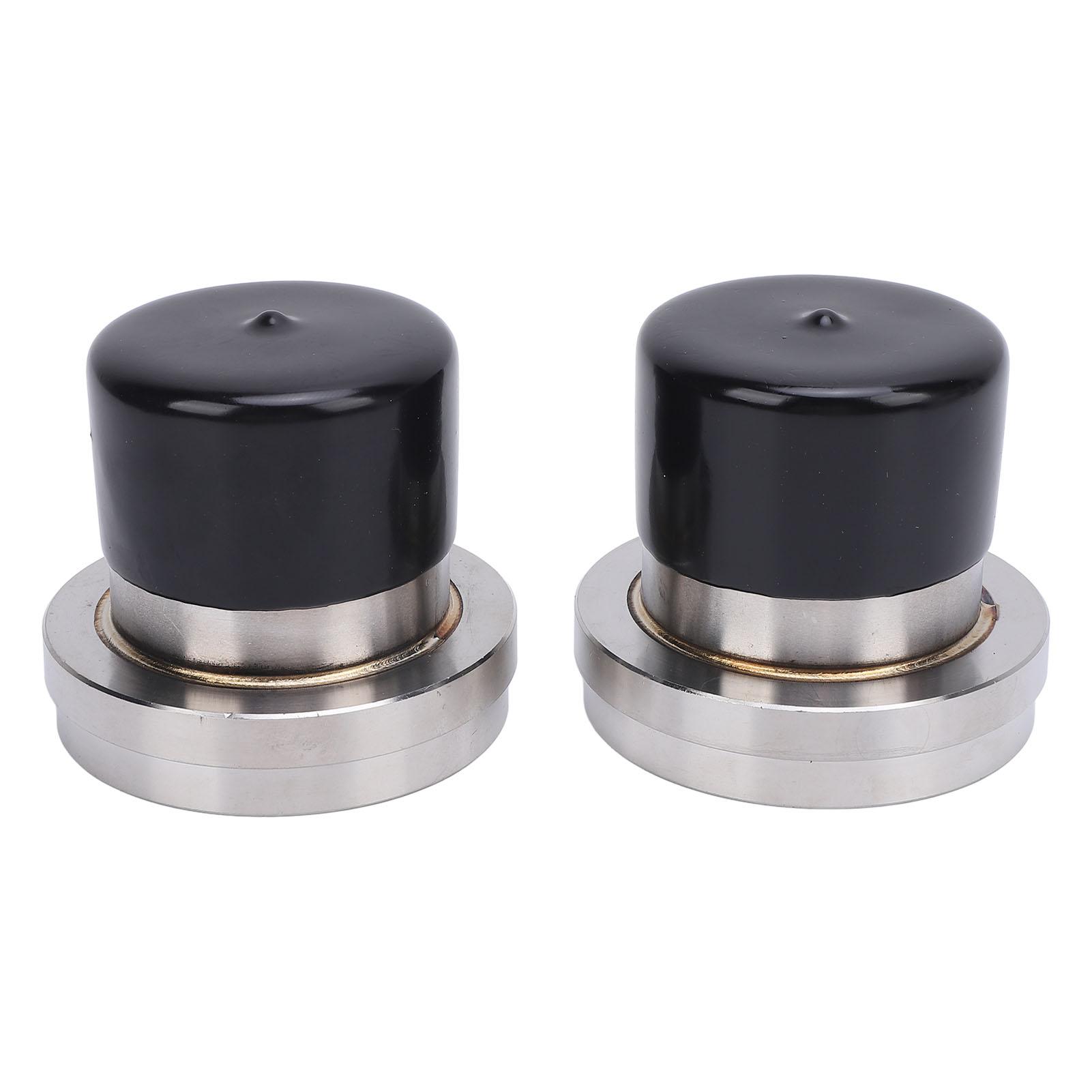 

2Pcs Boat Trailer Bearing Protectors with Covers 2.717in Diameter Stainless Steel Wheel Center Grease Cover
