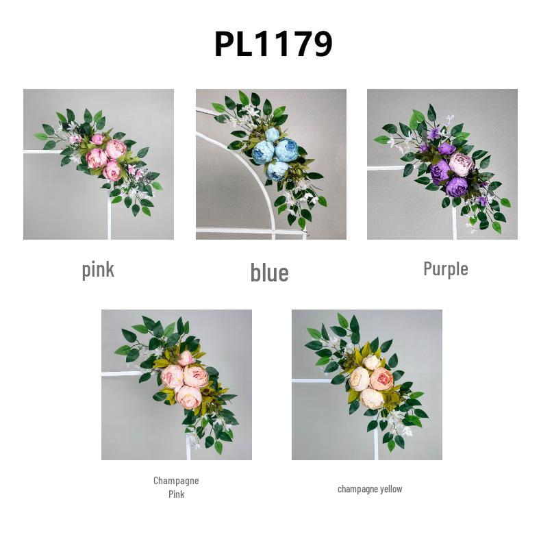 Floral Wedding Arch & Welcome Sign Decoration Set