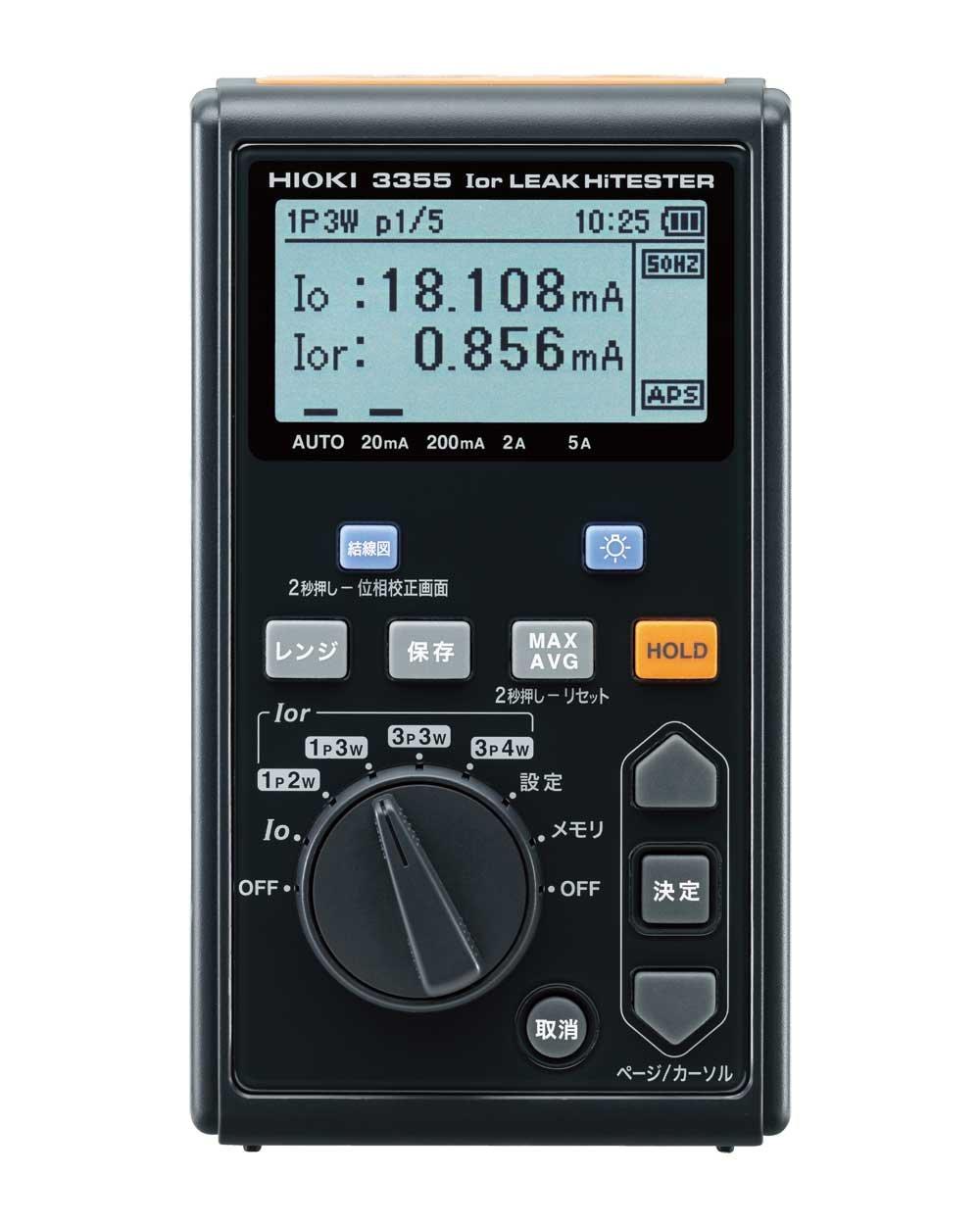 

Тестер витоків HIOKI Ior 3355-00 чорний